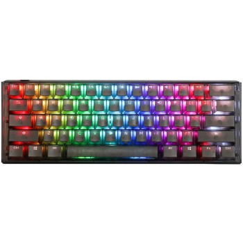 Klawiatura Ducky One 3 Aura Black Mini Gaming, RGB LED - MX-Silent-Red