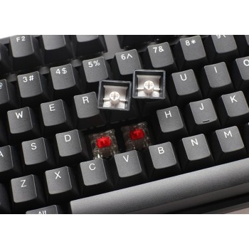 Ducky Origin Phantom Black klawiatura Uniwersalne USB QWERTZ Niemiecki Czarny