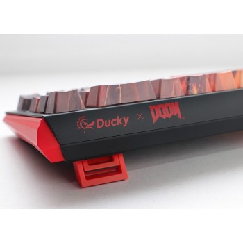 Ducky One 3 SF Doom limited Edition klawiatura Gaming USB QWERTY Niemiecki Wielobarwny