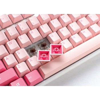 Ducky One 3 TKL klawiatura Gaming USB QWERTY Angielski Różowy