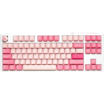 Ducky One 3 TKL klawiatura Gaming USB QWERTY Angielski Różowy