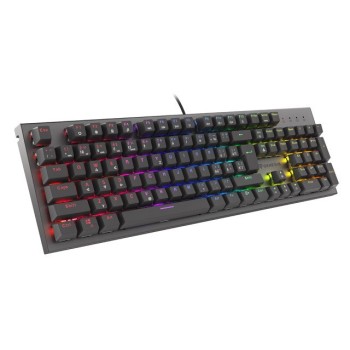 KLAWIATURA DLA GRACZY GENESIS THOR 303 CZ/SK PODŚWIETLENIE RGB MECHANICZNA RED CZARNA SWITCH HOT SWA