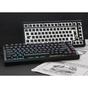 Ducky Tinker 75 klawiatura Gaming USB Niemiecki Czarny