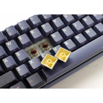 Ducky One 3 SF klawiatura Gaming USB QWERTY Angielski Niebieski