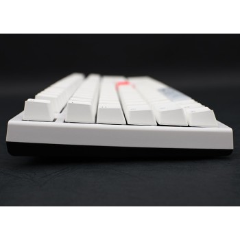 Ducky One 2 White Edition klawiatura Uniwersalne USB Niemiecki Biały