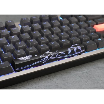 Ducky Shine 7 klawiatura Gaming USB Niemiecki Czarny