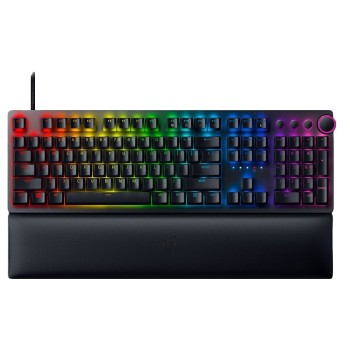 Razer Huntsman V2 klawiatura Gaming USB QWERTZ Niemiecki Czarny