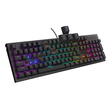 GENESIS Thor 303 klawiatura Gaming USB QWERTY US English Brzoza