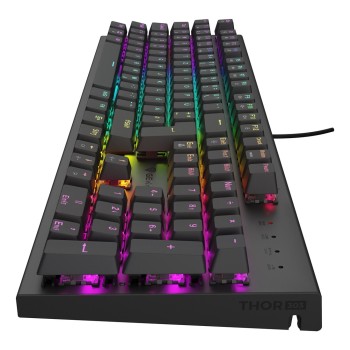 GENESIS Thor 303 klawiatura Gaming USB QWERTZ Niemiecki Czarny