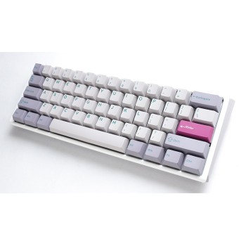 Ducky One 3 Mini Mist Grey klawiatura Gaming USB Niemiecki Szary