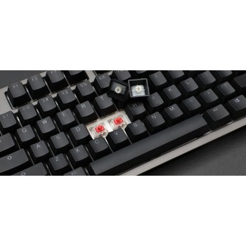 Ducky Shine 7 klawiatura Gaming USB Niemiecki Czarny, Szary