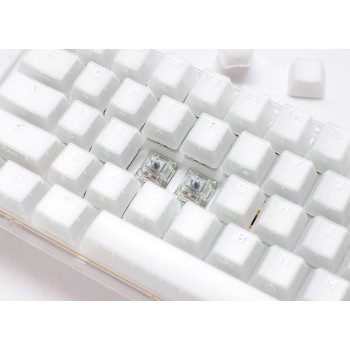 Ducky One 3 Aura White SF klawiatura Gaming USB QWERTY Amerykański międzynarodowy Biały