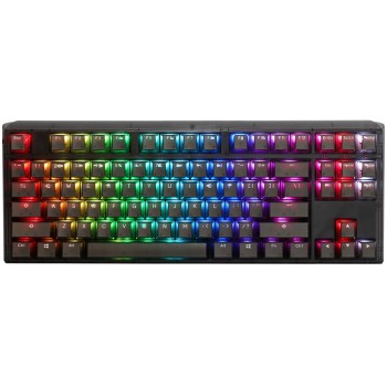 Ducky One 3 Aura TKL klawiatura Gaming USB QWERTY Amerykański międzynarodowy Czarny