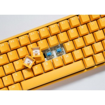 Ducky One 3 Yellow SF klawiatura Gaming USB US English Żółty