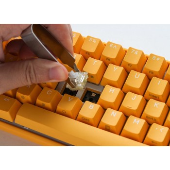 Ducky One 3 Yellow SF klawiatura Gaming USB US English Żółty