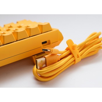 Ducky One 3 Yellow SF klawiatura Gaming USB US English Żółty