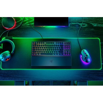 Razer Ornata V3 Tenkeyless klawiatura Gaming USB QWERTZ Niemiecki Czarny