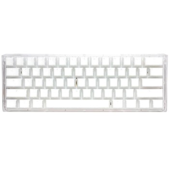 Ducky One 3 Aura White Mini klawiatura Gaming USB QWERTY Amerykański międzynarodowy Biały