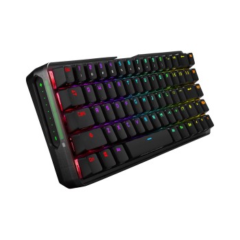 ASUS ROG Falchion klawiatura Gaming RF Bezprzewodowy + USB QWERTZ Niemiecki Czarny