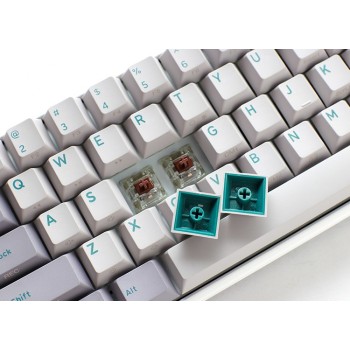 Ducky One 3 SF klawiatura Gaming USB QWERTZ Niemiecki Szary