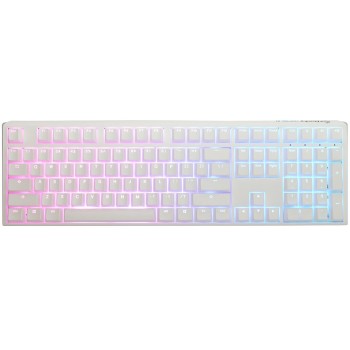 Ducky One 3 RGB klawiatura Gaming USB QWERTY US English Biały