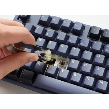 Ducky One 3 klawiatura Gaming USB Niebieski