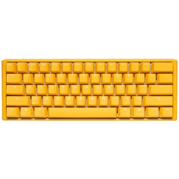 Ducky One 3 Mini Yellow klawiatura Gaming USB QWERTY US English Żółty