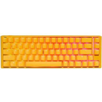 Ducky One 3 SF Yellow klawiatura Gaming USB US English Żółty