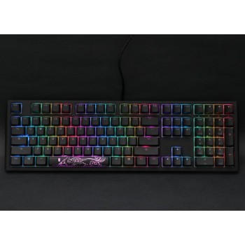 Ducky Shine 7 klawiatura Dołączona myszka Gaming USB Niemiecki Czarny