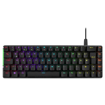 ASUS ROG Falchion Ace BLK klawiatura Gaming USB QWERTZ Niemiecki Czarny