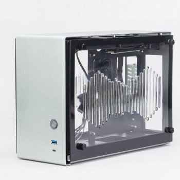 Zalman M2 Mini-Silver Mini Tower Srebrny