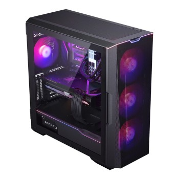 PHANTEKS Eclipse G500A D-RGB Midi-Tower, Tempered Glass - schwarz