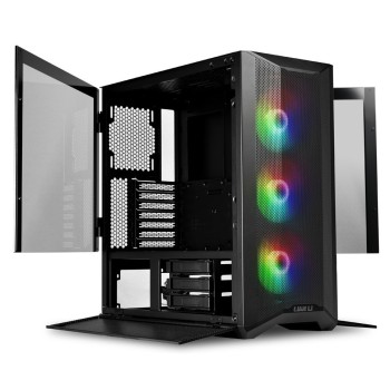 Lian Li LANCOOL II MESH RGB Midi Tower Czarny, Przezroczysty