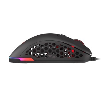 Mysz dla graczy Genesis Xenon 800 lekka 16000 DPI PMW3389 RGB Czarna gamingowa