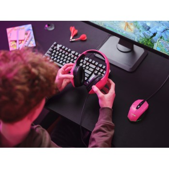 Słuchawki TRUST GXT415P ZIROX HEADSET - PINK 24992