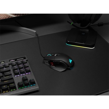 Corsair M65 RGB ULTRA myszka Po prawej stronie USB Typu-A Optyczny 26000 DPI