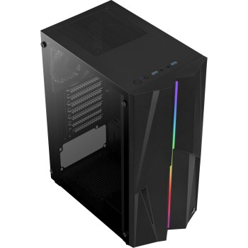 Obudowa AEROCOOL PGS MECHA-G-BK-v1 RGB czarna