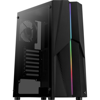 Obudowa AEROCOOL PGS MECHA-G-BK-v1 RGB czarna