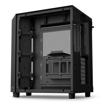 NZXT OBUDOWA KOMPUTEROWA NZXT H6 FLOW RGB MIDI TOWER Z OKNEM CZARNA