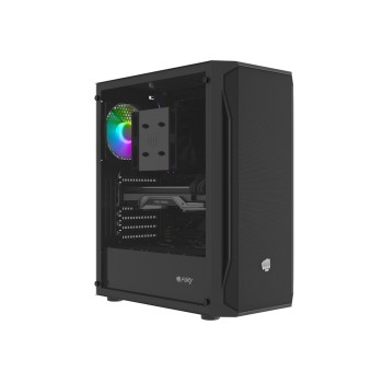 FURY OBUDOWA KOMPUTEROWA FURY SHOBO RGB MIDI TOWER Z OKNEM CZARNA