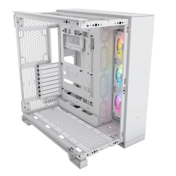 iCUE LINK 6500X RGB Tempered Glass Mid-Tower, White