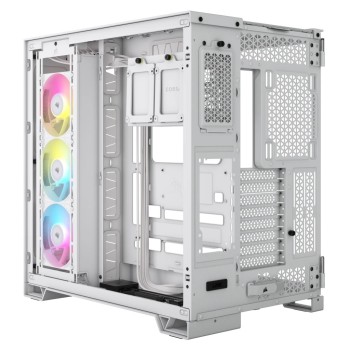 iCUE LINK 6500X RGB Tempered Glass Mid-Tower, White