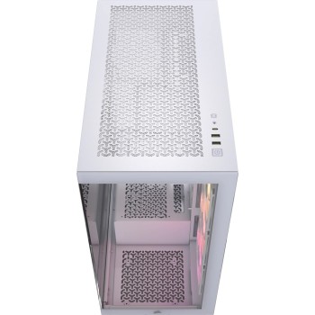 3500X RGB Tempered Glass Mid-Tower, White