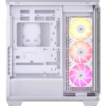 3500X RGB Tempered Glass Mid-Tower, White