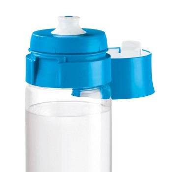 Butelka filtrująca Brita Fill&Go niebieska + 4 filtry MicroDisc