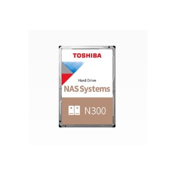 Toshiba N300 NAS dysk twardy 4 TB 7200 RPM 256 MB 3.5" Serial ATA III