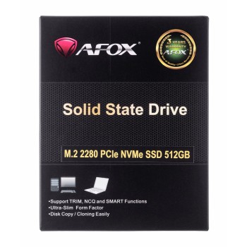 AFOX ME300 SSD M.2 PCI-Ex4 512GB TLC 2.5 GB/s NVMe