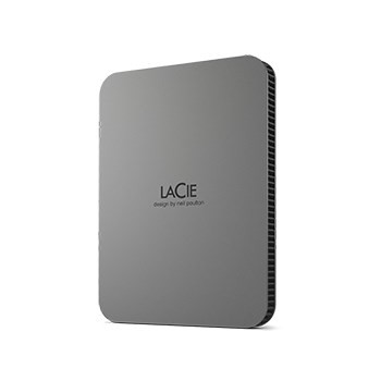 LaCie Mobile Drive Secure zewnętrzny dysk twarde 4 TB USB Type-C 3.2 Gen 1 (3.1 Gen 1) Szary