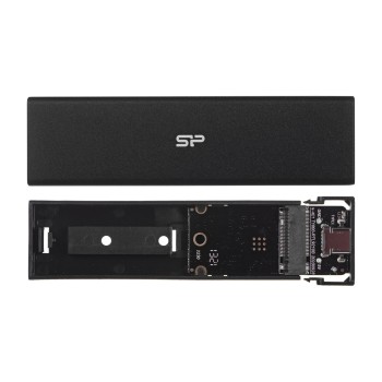 Obudowa SSD Silicon Power PD60 M.2 NVMe/SATA SSD  USB-C