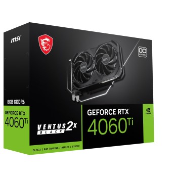 Karta graf. MSI RTX 4060 Ti 8G VENTUS 2X BLACK E1 O